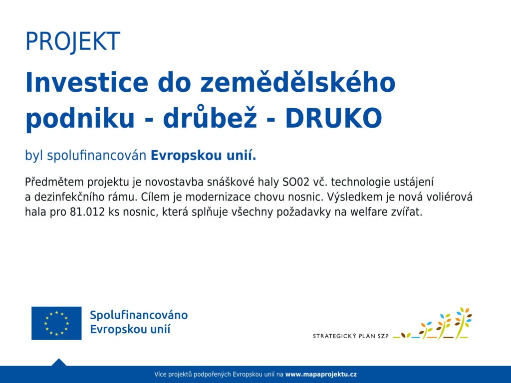 Projekt byl spolufinancován Evropskou unií.